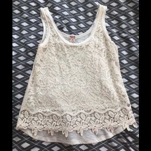 Lace Crop Tank